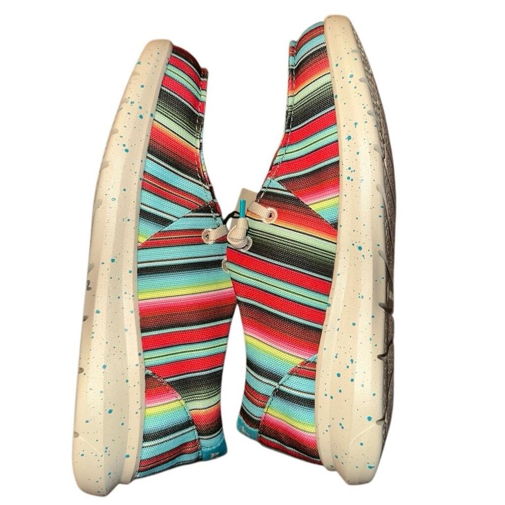 Ariat Hilo Serape Southwestern FLX Foam Moc Toe Shoes Womens 7.5 NEW - Picture 7 of 9